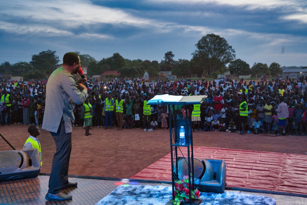 Glory Train East Africa crusade in Koboko, Uganda